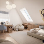 Kinderzimmer - Unverbindliche Illustration.